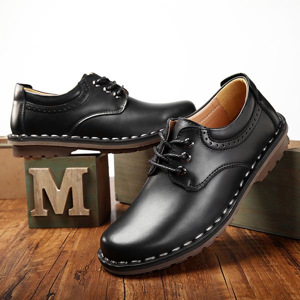 comfortable office fashion men's casual moccasins genuine leather flat lace up oxford work men dress shoes c4 t200610, Black
comfortable office fashion men's casual moccasins genuine leather flat lace up oxford work men dress shoes c4 t200610, Black