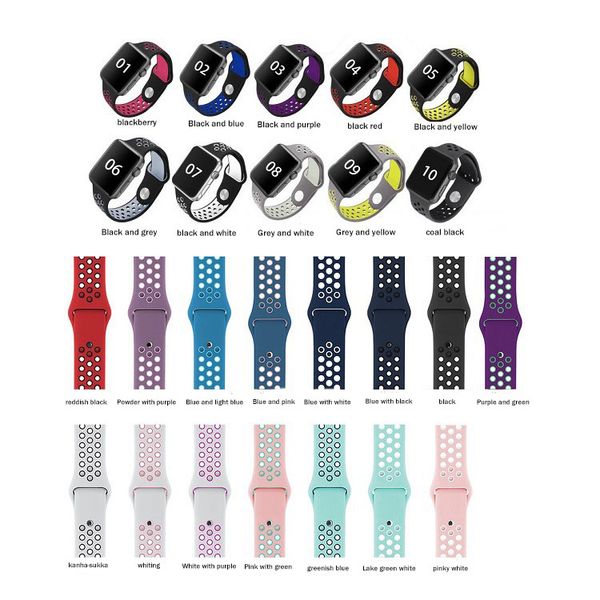 smart watch dual color silicone watchband sports watchband smart wear iwatch5 generation 4 generation 3, Black;brown
smart watch dual color silicone watchband sports watchband smart wear iwatch5 generation 4 generation 3, Black;brown