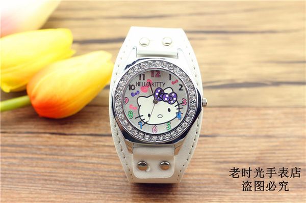 2019 new sell like cakes with nail quartz watch cartoon hello kitty kitty belt with girl diamond wrist watch, Blue
2019 new sell like cakes with nail quartz watch cartoon hello kitty kitty belt with girl diamond wrist watch, Blue