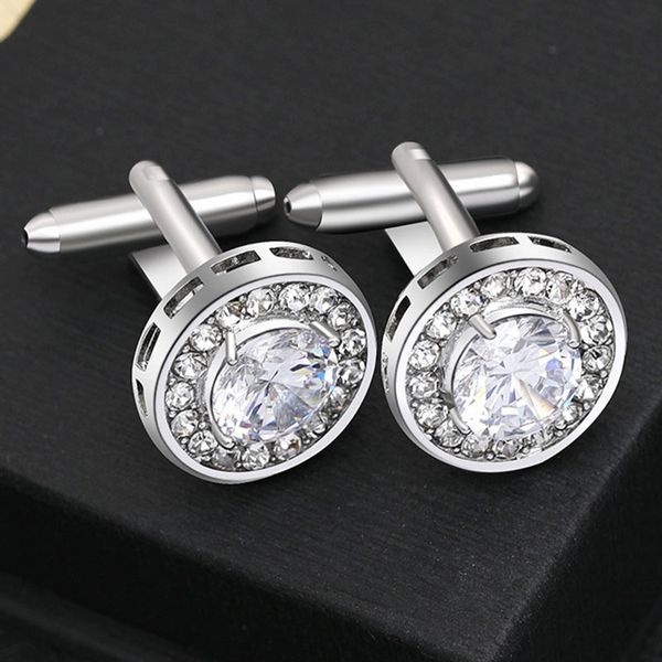 luxury crystal cufflinks for men shirt cuff links buttons round mens business lawyer cufflink jewelry wedding gift, Silver;golden
luxury crystal cufflinks for men shirt cuff links buttons round mens business lawyer cufflink jewelry wedding gift, Silver;golden