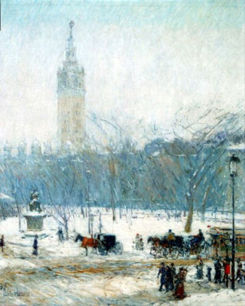 childe hassam snowstorm madison square home wall art decor handcrafts /hd print oil painting on canvas wall art canvas pictures 190828
childe hassam snowstorm madison square home wall art decor handcrafts /hd print oil painting on canvas wall art canvas pictures 190828