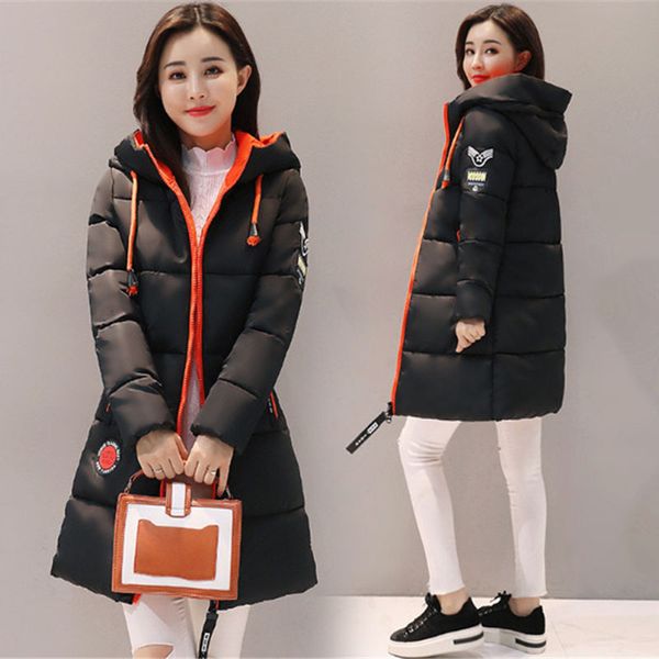 2019 winter jacket women long coats cotton casual hooded parka thick warm plus size 3xl female overcoat manteau femme hiver, Black
2019 winter jacket women long coats cotton casual hooded parka thick warm plus size 3xl female overcoat manteau femme hiver, Black