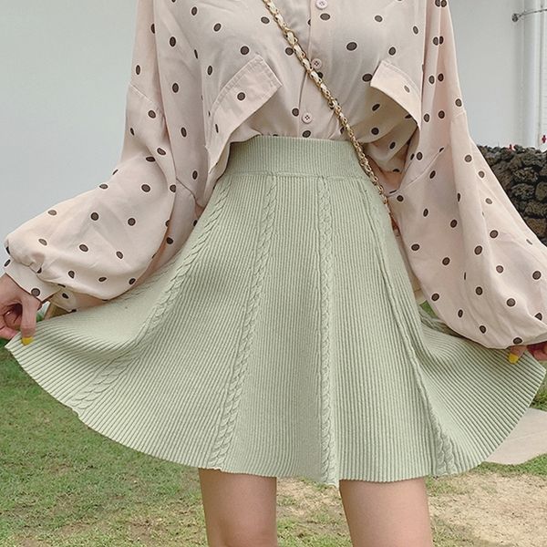han edition joker knitting skirt wind pure color female college female bust skirt of tall waist reduction of age a word, Black
han edition joker knitting skirt wind pure color female college female bust skirt of tall waist reduction of age a word, Black