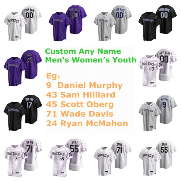 daniel murphy baseball jersey sam hilliard scott wade davis ryan mcmahon german marquez antonio senzatela kyle and custom stitched, Blue;black
daniel murphy baseball jersey sam hilliard scott wade davis ryan mcmahon german marquez antonio senzatela kyle and custom stitched, Blue;black