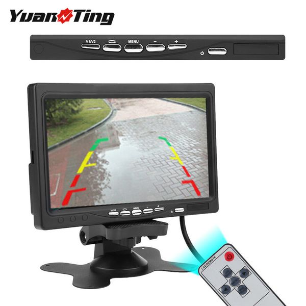 yuanting 7'' tft lcd display monitor 800x480 resolution screen with bracket remote control and 2 av input for car backup camera
yuanting 7'' tft lcd display monitor 800x480 resolution screen with bracket remote control and 2 av input for car backup camera