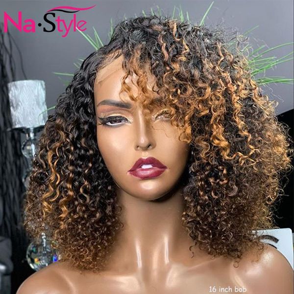 afro kinky curly wig blonde lace front wigs for black women glueless 360 lace frontal wig colored human hair wigs 150 remy, Black;brown
afro kinky curly wig blonde lace front wigs for black women glueless 360 lace frontal wig colored human hair wigs 150 remy, Black;brown