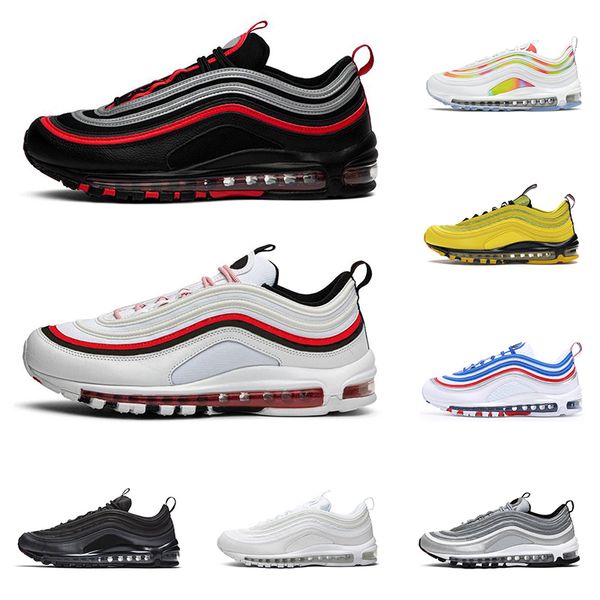 2020 men women running shoes 97s reflective bred triple black white tie dye undefeated sail red leopard mens trainer fashion sports sneakers
2020 men women running shoes 97s reflective bred triple black white tie dye undefeated sail red leopard mens trainer fashion sports sneakers