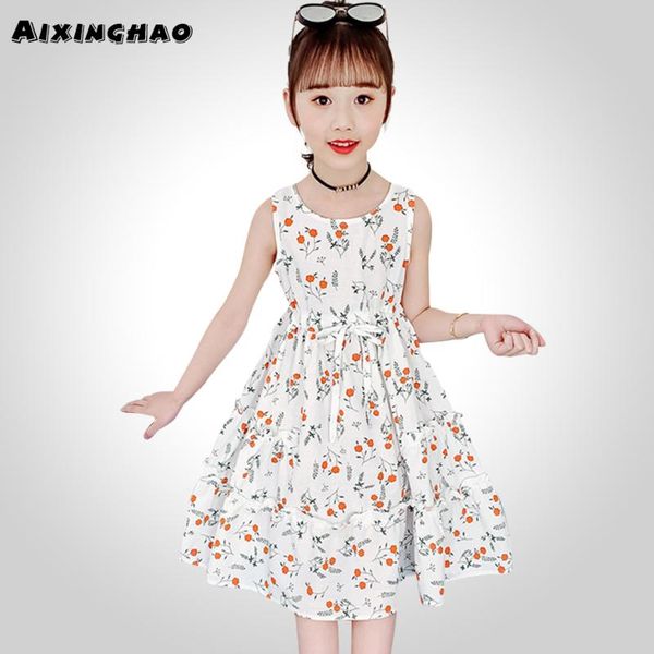 summer dress girl floral printed dress girls casaul style child ruffles with bow teenage kids costume 6 8 10 12 14, Red;yellow
summer dress girl floral printed dress girls casaul style child ruffles with bow teenage kids costume 6 8 10 12 14, Red;yellow