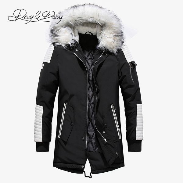 davydaisy 2019 man parkas men winter jacket fur collar padded warm thick long coat fashion brand clothing dct-272, Tan;black
davydaisy 2019 man parkas men winter jacket fur collar padded warm thick long coat fashion brand clothing dct-272, Tan;black