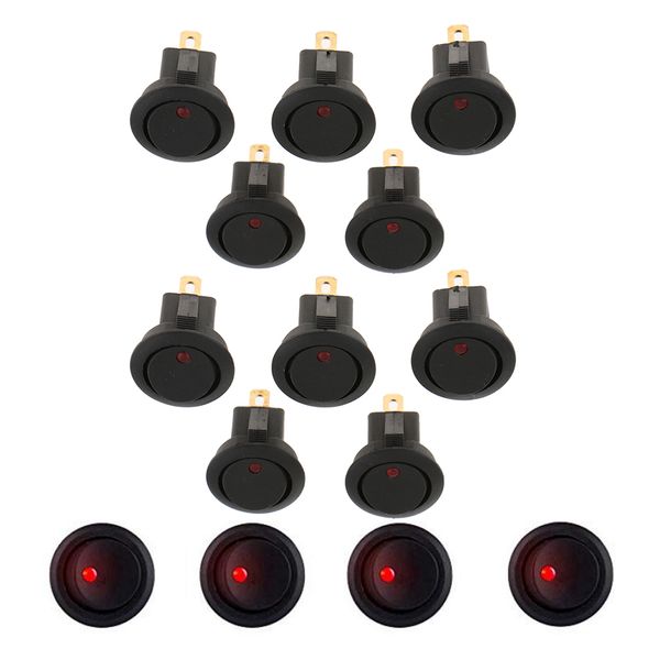 10шт 12v 16a вкл / выкл тумблер 3pin dot красный свет водить тележки автомобиля шлюпки круглый rocker spst выключатель mini пресс buttion
10шт 12v 16a вкл / выкл тумблер 3pin dot красный свет водить тележки автомобиля шлюпки круглый rocker spst выключатель mini пресс buttion