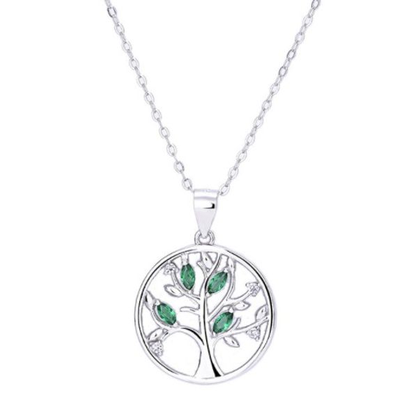 s925 sterling silver life tree crystal zircon pendant for men and women jewellery simple new fahsion
s925 sterling silver life tree crystal zircon pendant for men and women jewellery simple new fahsion