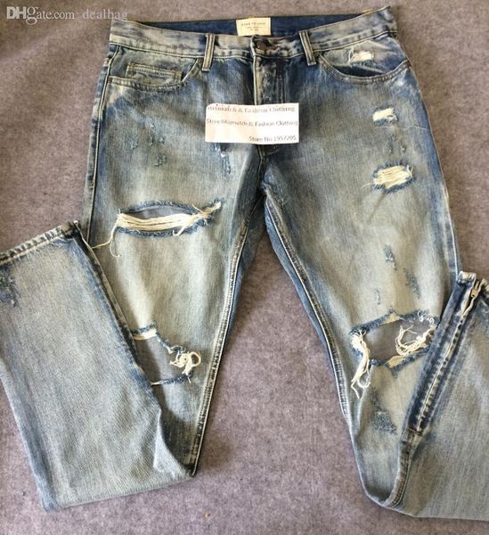 wholesale-famous brand justin bieber ripped denim jeans version ankel zippered design mens distressed fear of god streetwear, Blue
wholesale-famous brand justin bieber ripped denim jeans version ankel zippered design mens distressed fear of god streetwear, Blue
