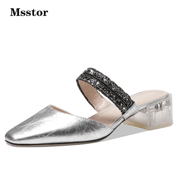 crystal summer slippers womens transparent slivery fashion outside high heels shoes woman square toe mule heels concise 2020, Black
crystal summer slippers womens transparent slivery fashion outside high heels shoes woman square toe mule heels concise 2020, Black