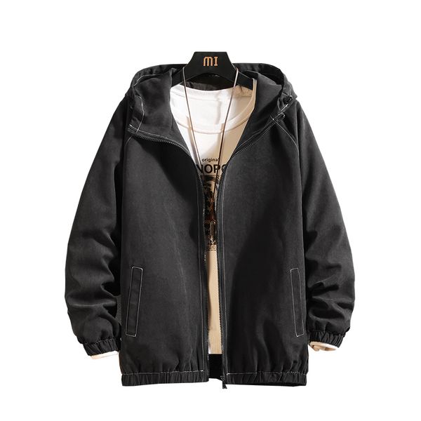 hcxy casual jacket for men 2020 spring new japanese original mens jackets and coats large size solid color hooded jacket m, Black;brown
hcxy casual jacket for men 2020 spring new japanese original mens jackets and coats large size solid color hooded jacket m, Black;brown