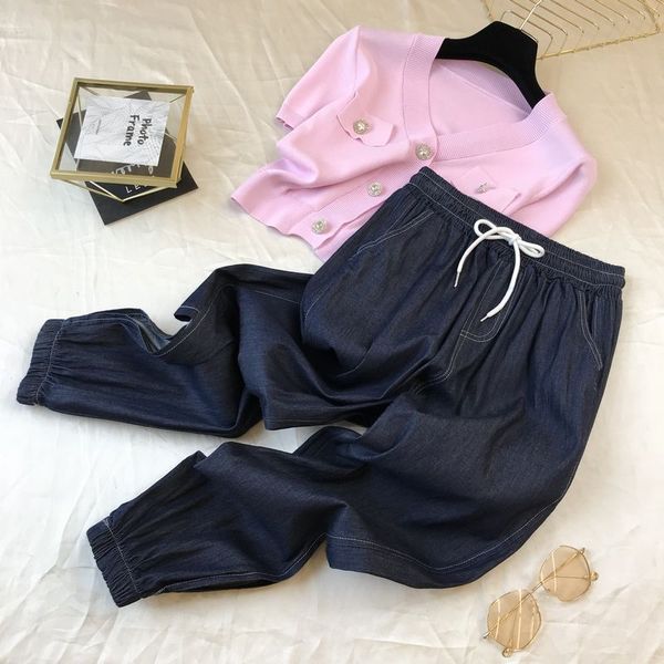 women's jeans fashion summer pants dark blue all-match ankle banded loose harem lady denim ninth
women's jeans fashion summer pants dark blue all-match ankle banded loose harem lady denim ninth