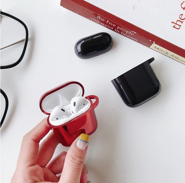fashion airpods case electroplating all-inclusive protective cover for airpods1 / 2 bluetooth headset protective shell tpu soft shell--3
fashion airpods case electroplating all-inclusive protective cover for airpods1 / 2 bluetooth headset protective shell tpu soft shell--3