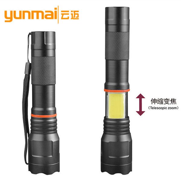 cross border for xpe + cob light flashlight led zoom flashlight bring magnet cob outdoors emergency lamp
cross border for xpe + cob light flashlight led zoom flashlight bring magnet cob outdoors emergency lamp