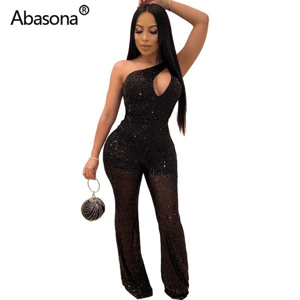 2020 summer skinny jumpsuits one-shoulder sleeveless bling sequins hollow out rompers night club one piece wide leg outfits, Black;white
2020 summer skinny jumpsuits one-shoulder sleeveless bling sequins hollow out rompers night club one piece wide leg outfits, Black;white