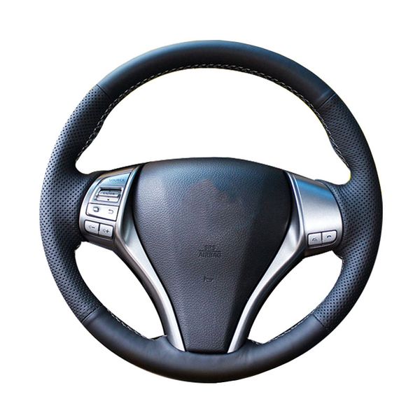 diy genuine leather car steering wheel cover for teana altima 2013-2016 x-trail qashqai rogue / protect steering-wheel
diy genuine leather car steering wheel cover for teana altima 2013-2016 x-trail qashqai rogue / protect steering-wheel