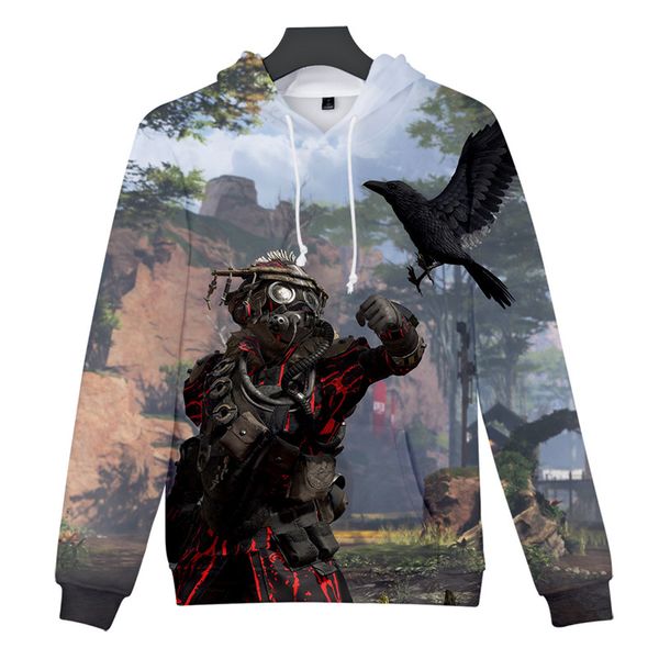 harajuku style sweatshirt for men apex legends 3d printing casual sweatshirt men's long-sleeved hooded drawstring, Black
harajuku style sweatshirt for men apex legends 3d printing casual sweatshirt men's long-sleeved hooded drawstring, Black