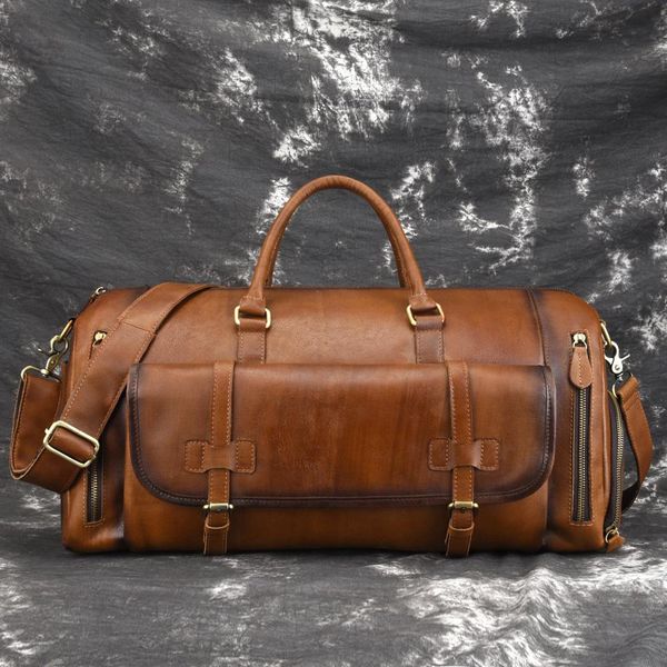 european and american big bag retro leather men's hand first layer of leather bags duffel bag man bag large capacity brush
european and american big bag retro leather men's hand first layer of leather bags duffel bag man bag large capacity brush