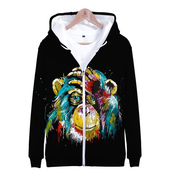 men's hoodies & sweatshirts gorilla 3d zipper men/women/kids fashion movie hoody animal long sleeve coat, Black
men's hoodies & sweatshirts gorilla 3d zipper men/women/kids fashion movie hoody animal long sleeve coat, Black
