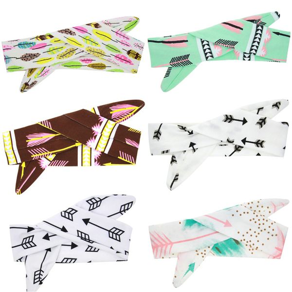diy tied knot baby rabbit ear hair bands adjustable cotton headband feather arrow printing not 6 styles, Slivery;white
diy tied knot baby rabbit ear hair bands adjustable cotton headband feather arrow printing not 6 styles, Slivery;white