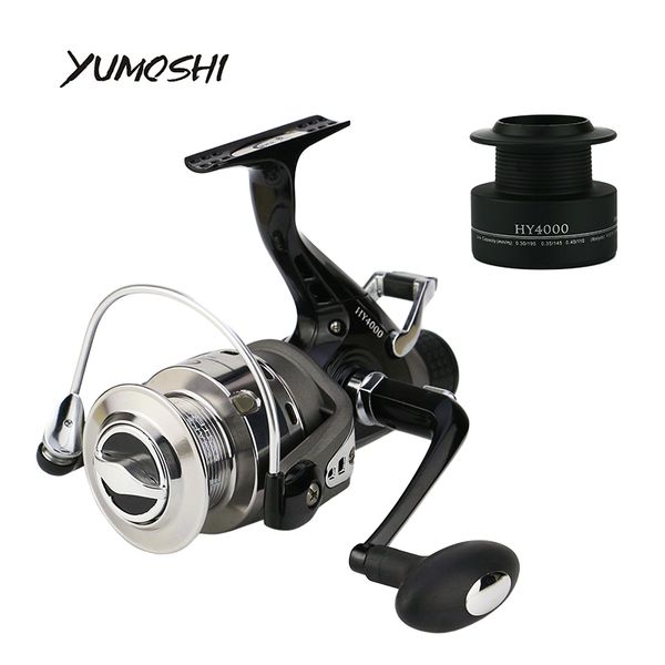 yumoshi spinning fishing reels left right handle metal spool 9+1bb rear drag wheel 1 spare plastic spool
yumoshi spinning fishing reels left right handle metal spool 9+1bb rear drag wheel 1 spare plastic spool