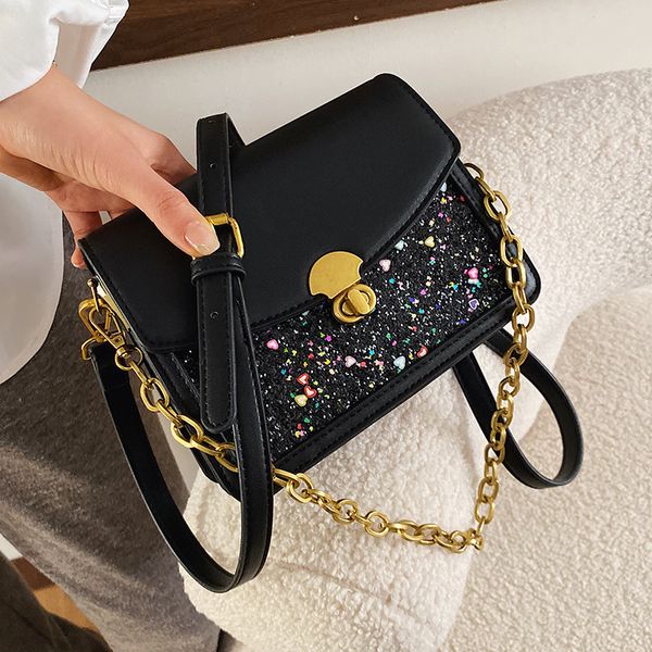 sequins square crossbody bag 2019 fashion new pu leather women's handbag lock chain shoulder messenger bag
sequins square crossbody bag 2019 fashion new pu leather women's handbag lock chain shoulder messenger bag
