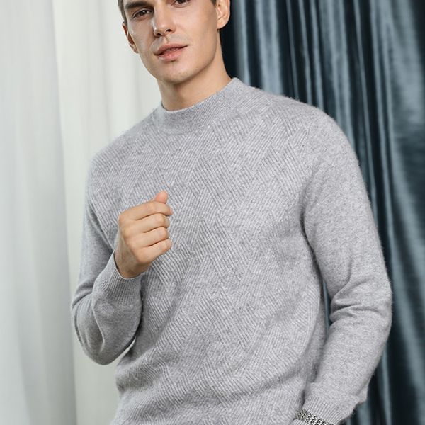 men sweater and pullover 100% pure goat cashmere knitted jumpers man oneck standard clothes 6colors male sweaters, White;black
men sweater and pullover 100% pure goat cashmere knitted jumpers man oneck standard clothes 6colors male sweaters, White;black