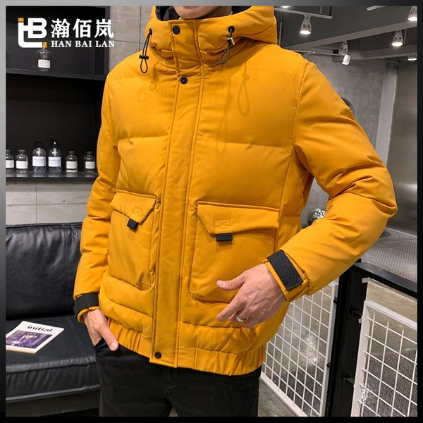 the new man in winter 2019 hooded cotton-padded jacket, leisure fashionable short cotton-padded clothes, Black
the new man in winter 2019 hooded cotton-padded jacket, leisure fashionable short cotton-padded clothes, Black