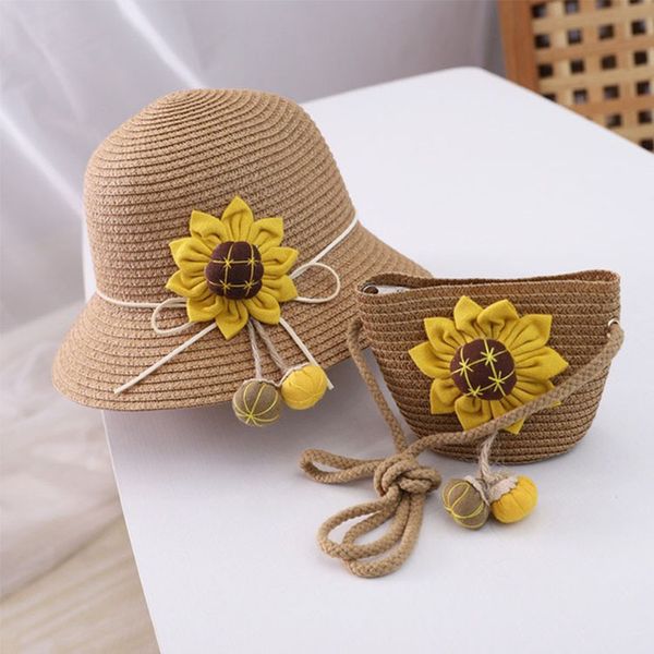 2020 spring summer straw hat new style girls oblique bag purse gong zhu bao sun-resistant sun hat e, Yellow
2020 spring summer straw hat new style girls oblique bag purse gong zhu bao sun-resistant sun hat e, Yellow