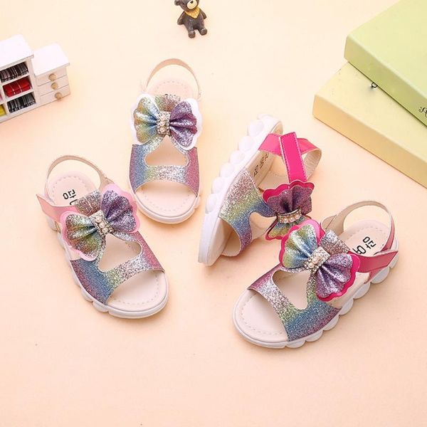 summer girls sequins gradient bowknot pearl hollow fingerless fish head princess shoes sandals cool and durable children's s4, Black;red
summer girls sequins gradient bowknot pearl hollow fingerless fish head princess shoes sandals cool and durable children's s4, Black;red