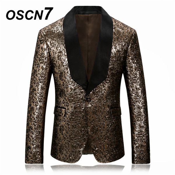 oscn7 leisure slim fit brand shawl collar graphics print blazer men 2019 groom wedding blazer for men party suit jacket 8668, White;black
oscn7 leisure slim fit brand shawl collar graphics print blazer men 2019 groom wedding blazer for men party suit jacket 8668, White;black
