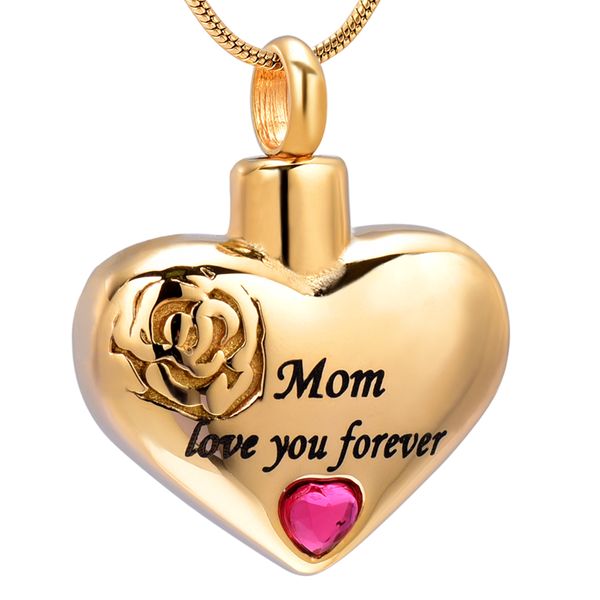 ijd10034 mom love you forever heart stainless steel cremation necklace for ashes urn keepsake memorial pendants jewelry, Silver
ijd10034 mom love you forever heart stainless steel cremation necklace for ashes urn keepsake memorial pendants jewelry, Silver