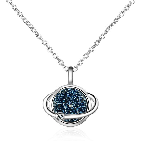 blue planet necklace womens japanese-style simple blue crystal agate tooth pendant ins korean-style short paragraph clavicle chain, Black
blue planet necklace womens japanese-style simple blue crystal agate tooth pendant ins korean-style short paragraph clavicle chain, Black