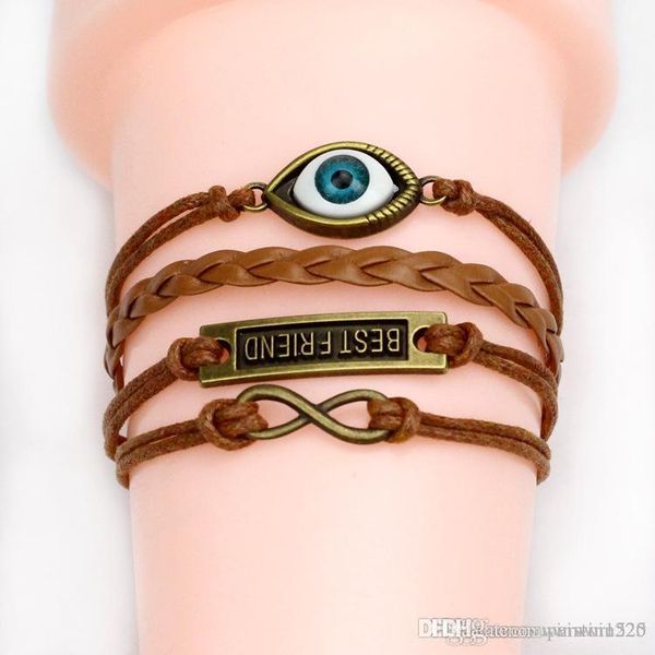 45 mix styles bracelets infinity bracelets love believe pearl friendship charm multilayer charm leather bracelets for women, Golden;silver
45 mix styles bracelets infinity bracelets love believe pearl friendship charm multilayer charm leather bracelets for women, Golden;silver