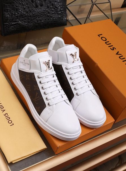 2019 new brand luxury men's casual shoes, wild lace-up sneakers, fashion leather men's shoes, original box packaging
2019 new brand luxury men's casual shoes, wild lace-up sneakers, fashion leather men's shoes, original box packaging