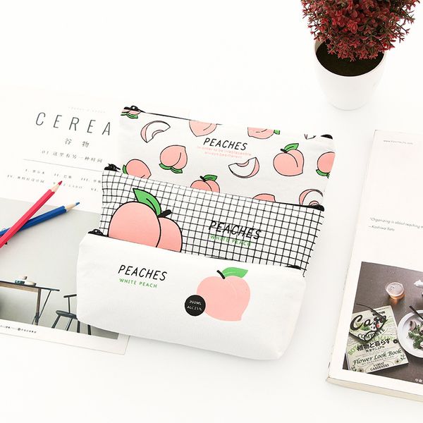 1pc 4 kinds 20*8.5cm pink peaches canvas zipper pencil case pen box pencil bag student girl gift stationery storage box
1pc 4 kinds 20*8.5cm pink peaches canvas zipper pencil case pen box pencil bag student girl gift stationery storage box