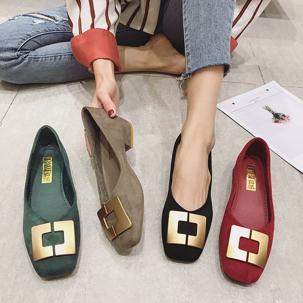 shoes woman flats women's heels soft casual female sneakers buckle slip-on shallow mouth square toe dress on heels slip on, Black
shoes woman flats women's heels soft casual female sneakers buckle slip-on shallow mouth square toe dress on heels slip on, Black