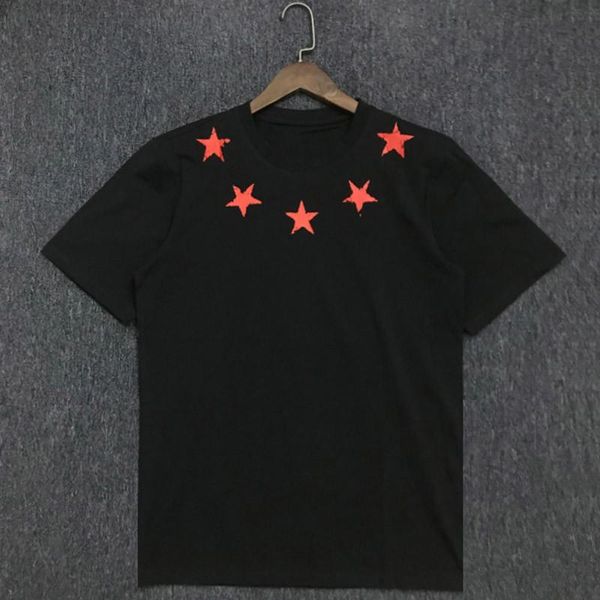 famous designer men t shirt summer men women cotton star print short sleeves couples casual t shirt size s-2xl, White;black
famous designer men t shirt summer men women cotton star print short sleeves couples casual t shirt size s-2xl, White;black