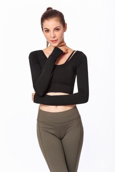 solid color quick drying yoga long sleeve women's training running sport shirts crop sport fitness woman gym workout, White;red
solid color quick drying yoga long sleeve women's training running sport shirts crop sport fitness woman gym workout, White;red