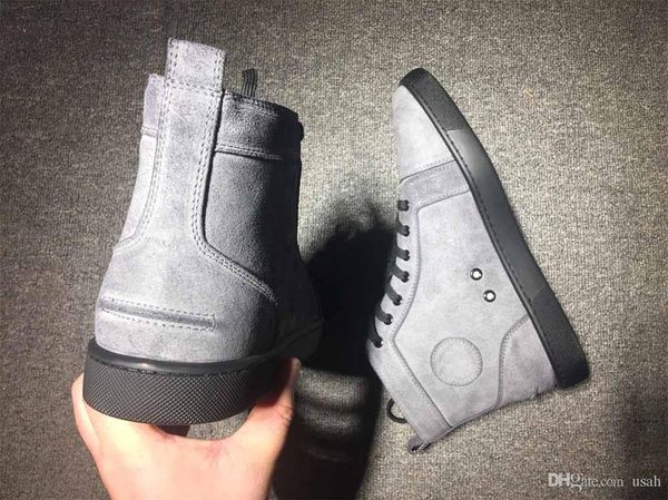 usah red bottoms sneakers for men with spikes black suede fashion casual mens shoes ,2018 men leisure trainer footwear size:36-47
usah red bottoms sneakers for men with spikes black suede fashion casual mens shoes ,2018 men leisure trainer footwear size:36-47