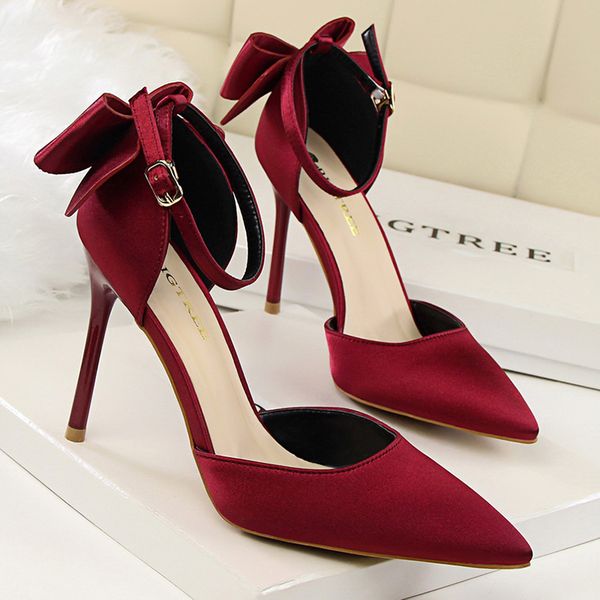 women pumps 10cm high heels for women wedding party shoes woman heels bow-knot pumps shoes summer heels sandals female size 43, Black
women pumps 10cm high heels for women wedding party shoes woman heels bow-knot pumps shoes summer heels sandals female size 43, Black