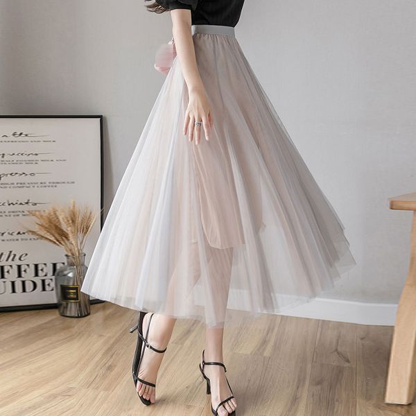 2020 spring new multi-layer hit color big swing skirt wild long skirt fairy mesh skirts women dropshipping 2020, Black
2020 spring new multi-layer hit color big swing skirt wild long skirt fairy mesh skirts women dropshipping 2020, Black