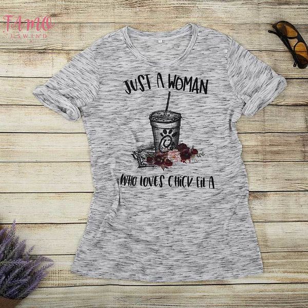женщины футболка just a женщины, втулки крышки loves chick-fil-a t shirt кокс и цветочным принтом светло-серый o, White
женщины футболка just a женщины, втулки крышки loves chick-fil-a t shirt кокс и цветочным принтом светло-серый o, White