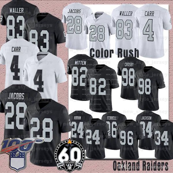 oakland 4 derek carr raiders josh jacobs jersey 83 darren waller 82 jason witten 34 bo jackson 24 johnathan abram football jerseys, Black;red
oakland 4 derek carr raiders josh jacobs jersey 83 darren waller 82 jason witten 34 bo jackson 24 johnathan abram football jerseys, Black;red