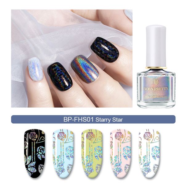 born pretty holographic nail stamping polish 6ml silver laser holo image printing varnish manicure nail art plate stamp lacquer
born pretty holographic nail stamping polish 6ml silver laser holo image printing varnish manicure nail art plate stamp lacquer