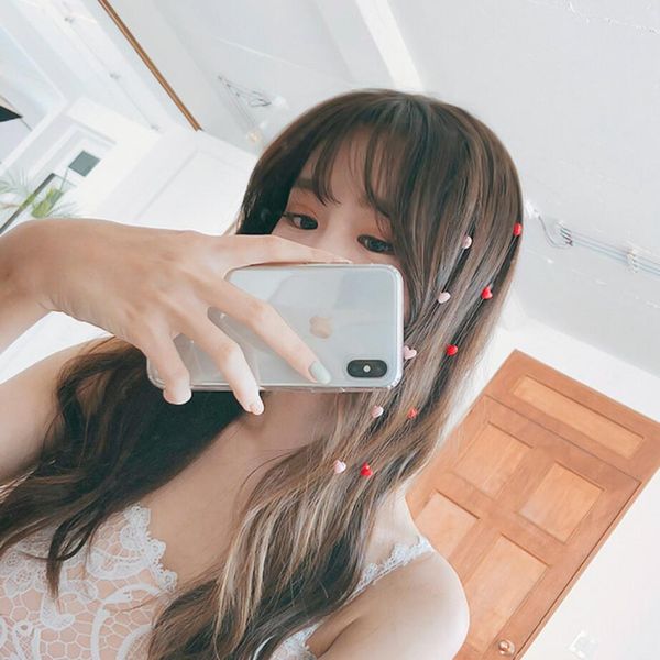 korean women fashion heart long hair clip bridesmaid sweet wedding girls hairpin rope love hair accessories tress braids tool
korean women fashion heart long hair clip bridesmaid sweet wedding girls hairpin rope love hair accessories tress braids tool