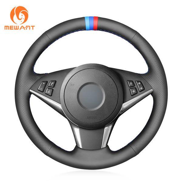 mewant black genuine leather car steering wheel cover for e60 e61 (touring) 530d e63 2003-2010 e64 2004-2010
mewant black genuine leather car steering wheel cover for e60 e61 (touring) 530d e63 2003-2010 e64 2004-2010